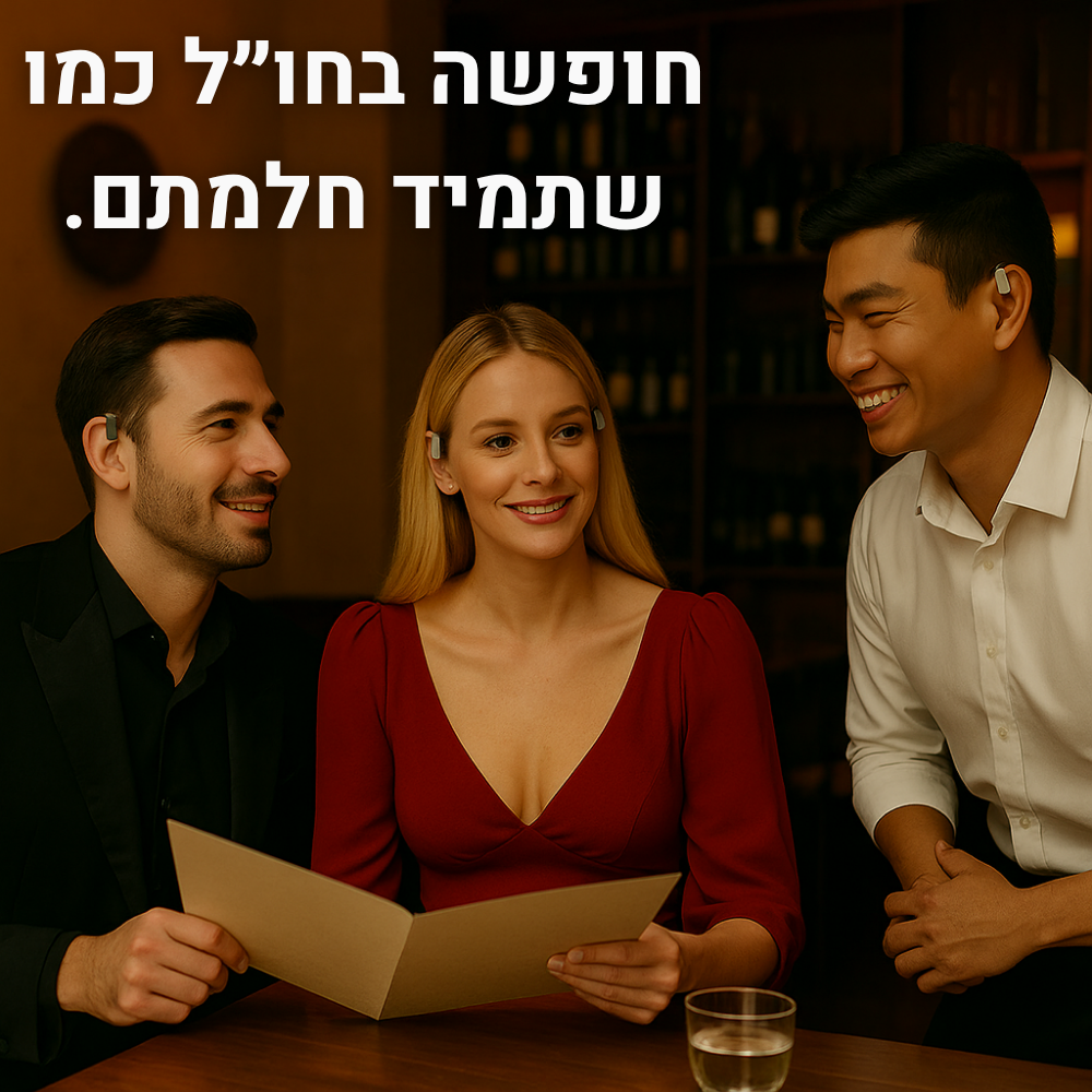 ™GLUOA-HEADPHONES -אוזניות AI מתרגמות